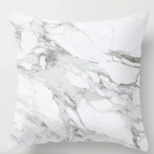 Carrara Marble Pillow Case 24 x 24
